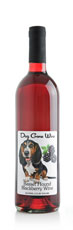 This is Basset Hound Blackberry Wine by Dog Gone Wine.