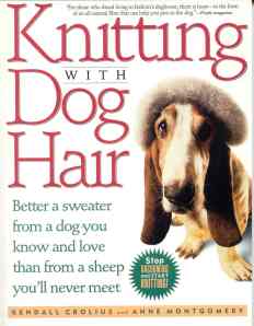 Knitting with Dog Hair