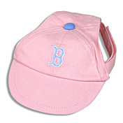 Pink dog cap