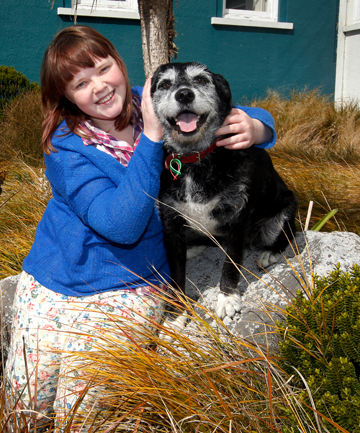 Nikita McMurtrie and her dog, Lucy (Photo by Mytchall Bransgrove)