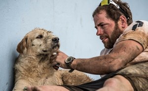 Mikael and Arthur during the race Photo: Krister Göransson/Peak Performance