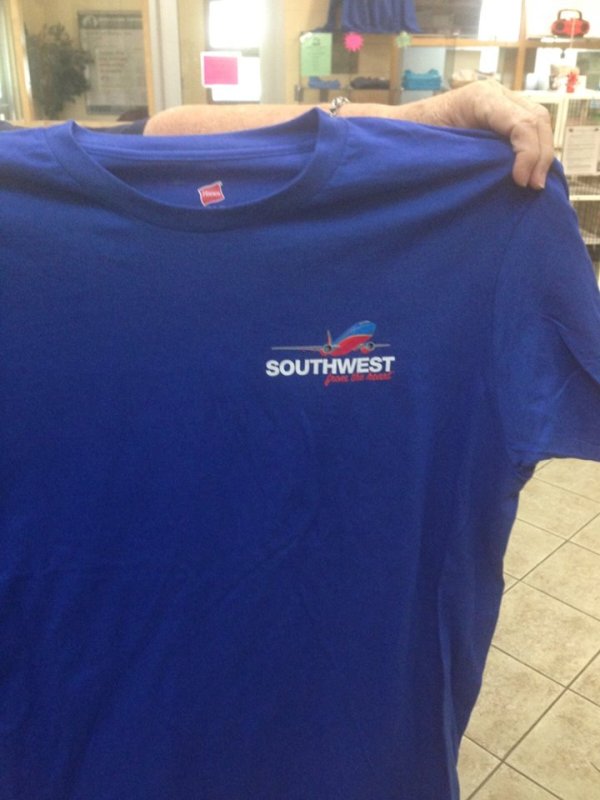 Southwest Airlines t-shirt