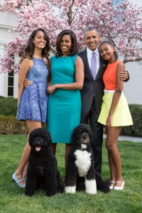 Barack Obama and family
