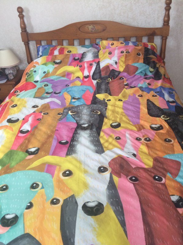 Greyhound duvet cover