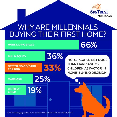 Harris Poll on behalf of SunTrust Mortgage Infographic